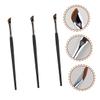 BATHVEVE 3pcs Eyebrow Powder Makeup Brushes Approved Eyeliner Concealer Eyeshadow Brow Brush Precision Application Travel Friendly for Women Girls Ladies view 2