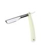BATHVEVE 6pcs Manual Beard Shaver for Men Safe and Comfortable Razor Holder for Hair Salon and Home Grooming White Without Cutting Tool view 1
