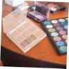 Ipetboom 2pcs Transparent Refillable Eyeshadow Palette Compact Makeup Container for Travel for Storing Blush Highlighter and Eyeshadow Samples view 4