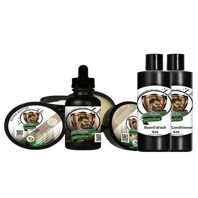 MF Beards Complete Beard Care Kit - The Myth - Sandalwood and Cedar