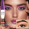 2Pcs Light Brown Peel Off Brow Tint Gel - Waterproof & Sweatproof Tattoo Effect, Transfer-Resistant Multi-Day Wear, All Skin Types Mothers Day Gift Set view 3