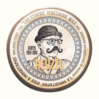 REUZEL Mustache Wax Medium Hold Bourbon Sidecar 0.06 lb