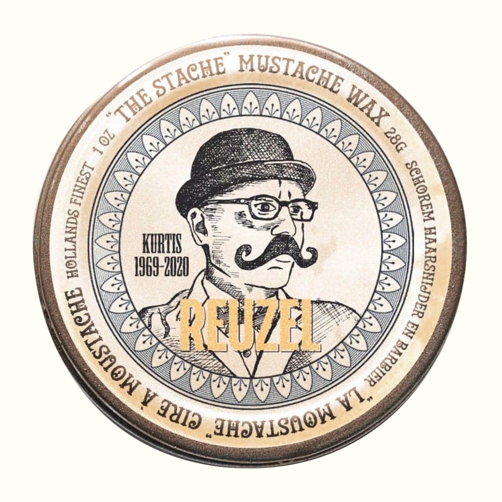 REUZEL Mustache Wax Medium Hold Bourbon Sidecar 0.06 lb