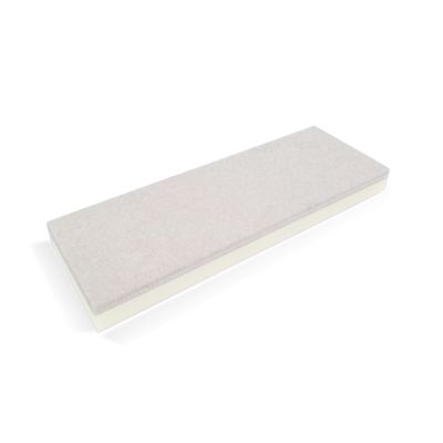 Jende 210x70mm Hard Felt Knife Strop-Mounted to 3/4" Acrylic Base-For Razor and Knife Stropping