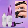 2Pcs Dark Brown Peel Off Brow Tint Gel - Waterproof & Sweatproof Tattoo Effect, Transfer-Resistant Multi-Day Wear, All Skin Types Mothers Day Gift Set view 2