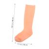 DONFAMDS 1pair Moisturizing Long Socks Overnight Foot Care for Cracked Heels Exfoliating Toe Topper Socks for Women view 2