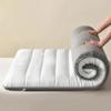 LDLCYCN White,180 * 60cm, 5Cm Latex Foam Massage Bed Mattress Topper with Removable Cover Foldable Beauty Salon Mattress Lash Bed Topper Spa Bed Mattress Non-Slip Lash Bed Cushion Square Head view 2