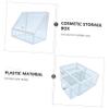 Alipis Large Capacity Makeup Organizer Transparent Cosmetic Storage Station for Efficient Dresser Organization for Brushes Lipsticks and Accessories Space Saving view 3