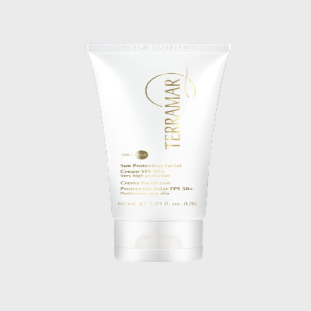 Terramar Sun Protection Facial Cream, SPF 50+, 2.03 fl. oz.