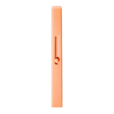 Didiseaon 1Pc Portable Retractable Lip Brush Warm Orange Makeup Tool Compact Lipstick Applicator for Travel Home Use Durable Skin Friendly Design present for Women