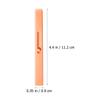 Didiseaon 1Pc Portable Retractable Lip Brush Warm Orange Makeup Tool Compact Lipstick Applicator for Travel Home Use Durable Skin Friendly Design present for Women view 2