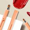 Didiseaon 1Pc Portable Retractable Lip Brush Warm Orange Makeup Tool Compact Lipstick Applicator for Travel Home Use Durable Skin Friendly Design present for Women view 3