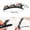 12PCS Sparkling Crystal Stone Braided Hair Clips, Braided Hair Clips for Women and Girls, Shiny Flower Rhinestone Hair Clip, Braided Duckbill Hair Clip With Crystal Hair Accessories for Styling view 2