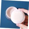 ARTSEWPLY 4pcs Fluffy Powder Puff Soft Velour Makeup Applicators with Ribbon for Loose Powder Foundation Lightweight and Skin-friendly for Daily and view 4