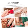 BATHVEVE 2pcs Stainless Steel Eyebrow Scissors Eyebrow Eyelash Tool for Grooming Beauty Precision Makeup Tools view 4