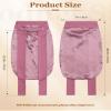 100% Mulberry Silk Bonnet for Sleeping Women Braid Bonnet for Long Hair with Elastic Tie Band Hair Wrap for Braids Curly Hair view 2