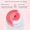 3-in-1 Electric Facial Cleansing Brush with 3 Brush Heads, Rechargeable Spin Face Brush for Deep Cleansing, Exfoliation and Gentle Massage(A) view 3