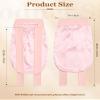 100% Mulberry Silk Bonnet for Sleeping Women Braid Bonnet for Long Hair with Elastic Tie Band Hair Wrap for Braids Curly Hair view 2