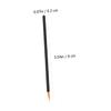 Ipetboom 100pcs Disposable Eyeliner Brushes for Makeup Application Fiber Hard Tip Eyeliner Wands for Professional Salons and Home Use Easy to Draw Precise Eye Lines view 2
