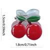 10pcs Cherry Claw Clips Cotton Doll Mini Clip Cute Kids Clips view 4