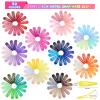 190pcs Snap Hair Clips for Women Girls, 2.8inch and 2inch view 4