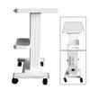 Beauty Salon Trolley Cart, 3 Tier Esthetician Trolley Cart with Wheels, Tattoo Table Work Station, Load 99 lbs, Iron Beautician Rolling Carts for Beauty Salons Barbershops view 3