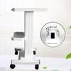Beauty Salon Trolley Cart, 3 Tier Esthetician Trolley Cart with Wheels, Tattoo Table Work Station, Load 99 lbs, Iron Beautician Rolling Carts for Beauty Salons Barbershops view 4