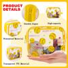 16PCS Softball Cosmetic Bag - Softball Gift Accessories Bags Goodie Snack Makeup BagWaterproof Softball Clear PVC Bag,Travel Toiletry Zipper Pouch Organizer,Softball Team Gifts for Girls Team Player view 2