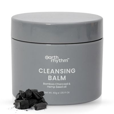 Deep Pore Charcoal Cleansing Balm, Makeup Remover for All Skin Types, 40g