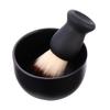 PACKOVE 2pcs Beard Brush and Bowl Set Men Shaving Kit Beard Grooming Tools for Men view 1