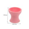 Beaupretty 2pcs Makeup Brush Cleaner Silicone Bowl Brush Cleaning Pad for Face Cosmetic view 2