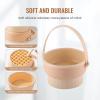 Cosmetic Brush Cleaning Tool - Makeup Brush Cleaning Pads, Silicone Cleaning Makeup Brushes | Cosmetic Brush Cleaning Pad Cleaning Makeup Brush Mat with Drying Rack Silicone Makeup Cleaner for (Skin view 4