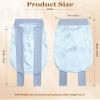 100% Mulberry Silk Bonnet for Sleeping Women Braid Bonnet for Long Hair with Elastic Tie Band Hair Wrap for Braids Curly Hair view 2