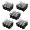 EXQUIMEUBLE 5pcs Dual Makeup Pencil Sharpener for Eyeliner Brow and Lip Liners Portable Manual Tool for Precise Shaping and Efficient Sharpening for Travel and Office Use view 1