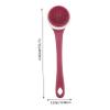 BATHVEVE 1set Electric Back Washer Body Scrubber Handle Rechargeable Bath Brush for Exfoliating Skin Comfortable Touch for Easy Bathing view 2