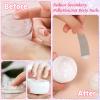4 Pcs Cosmetic Spatula Mini Makeup Spatulas for Skincare, Reusable Cosmetic Cream Spatulas Spoon, Skincare Scoop Applicator Facial Massage Beauty Tools for Mixing and Sampling Face Eye Cream view 3