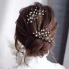 2 Pack Elegant Hair Clips for Women, Alloy Barrette Hairpins for Girls, Party Hair Accessories view 3