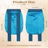 100% Mulberry Silk Bonnet for Sleeping Women Braid Bonnet for Long Hair with Elastic Tie Band Hair Wrap for Braids Curly Hair view 2