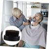 BATHVEVE 1pc Wooden Handle Bristle Beard Brush for Men Premium Hair Styling Grooming Tool Soft Brush for Beard Cleaning Skin Moisturizing Bearded Men Black view 4
