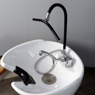 Water Circulation Rack,Removable Hair Head Spa Equipment with Faucet, 360-degree Rotation and Adjustable Water Circulation Rack, Flexible Design and Prevent Leaks, for Spas and Beauty Shops