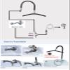 Water Circulation Rack,Removable Hair Head Spa Equipment with Faucet, 360-degree Rotation and Adjustable Water Circulation Rack, Flexible Design and Prevent Leaks, for Spas and Beauty Shops view 2