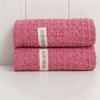 BNJWJZS Thin Cotton Face Wash Bath Household Cotton Gauze Cotton Linen Adult Couple Towels 2 Packs(E) view 1