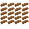 Case of 20  ManlyCare Wooden Beard Combs  Bulk Facial Hair Combs for Correctional Facilities, Mens Shelters, Hotels & Barbers view 2