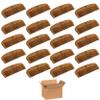 Case of 20  ManlyCare Wooden Beard Combs  Bulk Facial Hair Combs for Correctional Facilities, Mens Shelters, Hotels & Barbers view 3