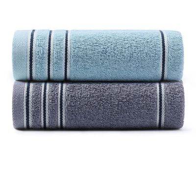 BNJWJZS Towel wash Your face Household Cotton Men and Women Adults Bath Soft Water Absorption Lovers Big face Towel(D 2PS)