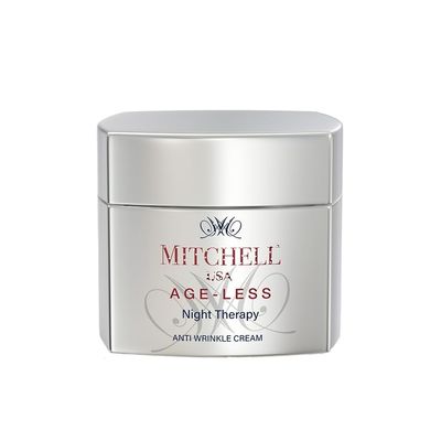 Mitc'hell US'A Night Therapy Anti Aging Night Cream Reduces Wrinkles, Hydrates Skin & Improves Skin's Texture Lotus Seeds Extract, Brahmi Extract & Cocoa Butter for Unisex All Skin Type, 50g