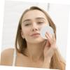 Baluue Natural Pink Quartz Gua Sha Board 50mm Round Face Scraper Tool for Eye Massage Reusable Jade Scraping Accessory for Daily Use Compact and Wear-Resistant view 2