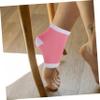 FRCOLOR 2pairs Breathable Mesh Heel Sleeves for Cracked Heels Moisturizing Short Socks for Men and Women view 4