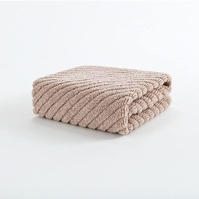BNJWJZS Plain Cotton Face Towel Wool Soft and Absorbent 34 * 34cm Comfortable Face Wash and Hand Towel(A)