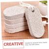 HONITANO 20PCS Volcanic Stone Exfoliating Foot Care Rubbing Stones for Pedicure Coarse Texture Natural Material Suitable for Home Spa and Foot Care view 3